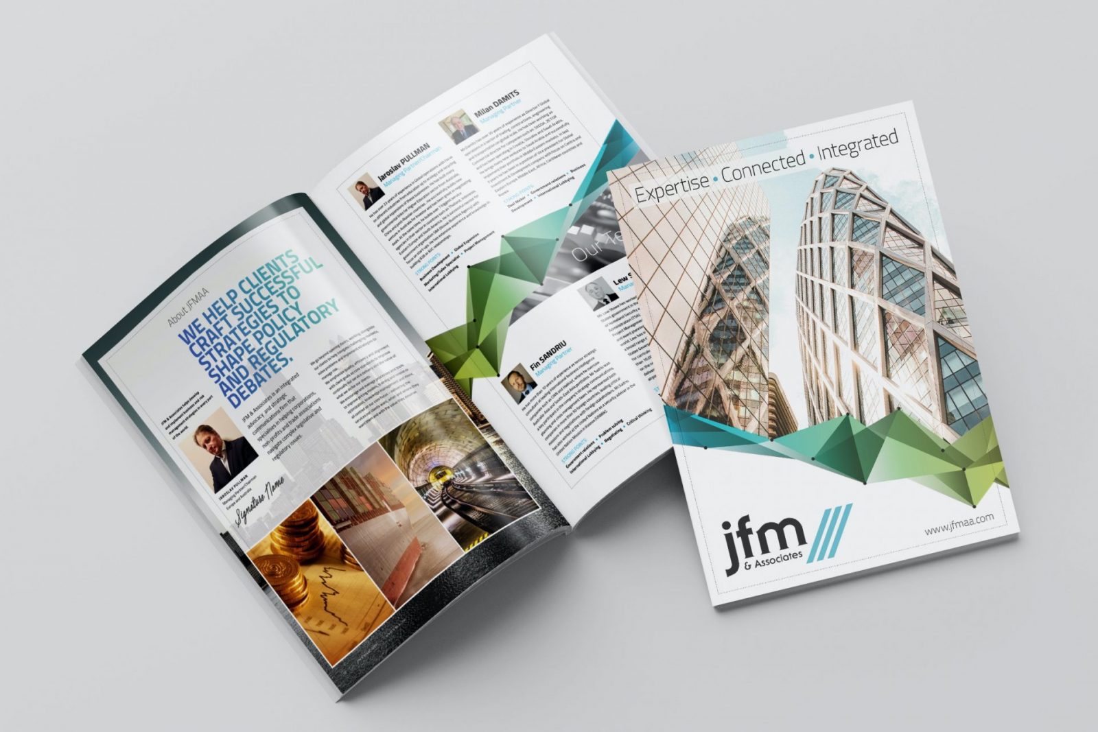 JFMAA Brochure Design - JFM & Associates