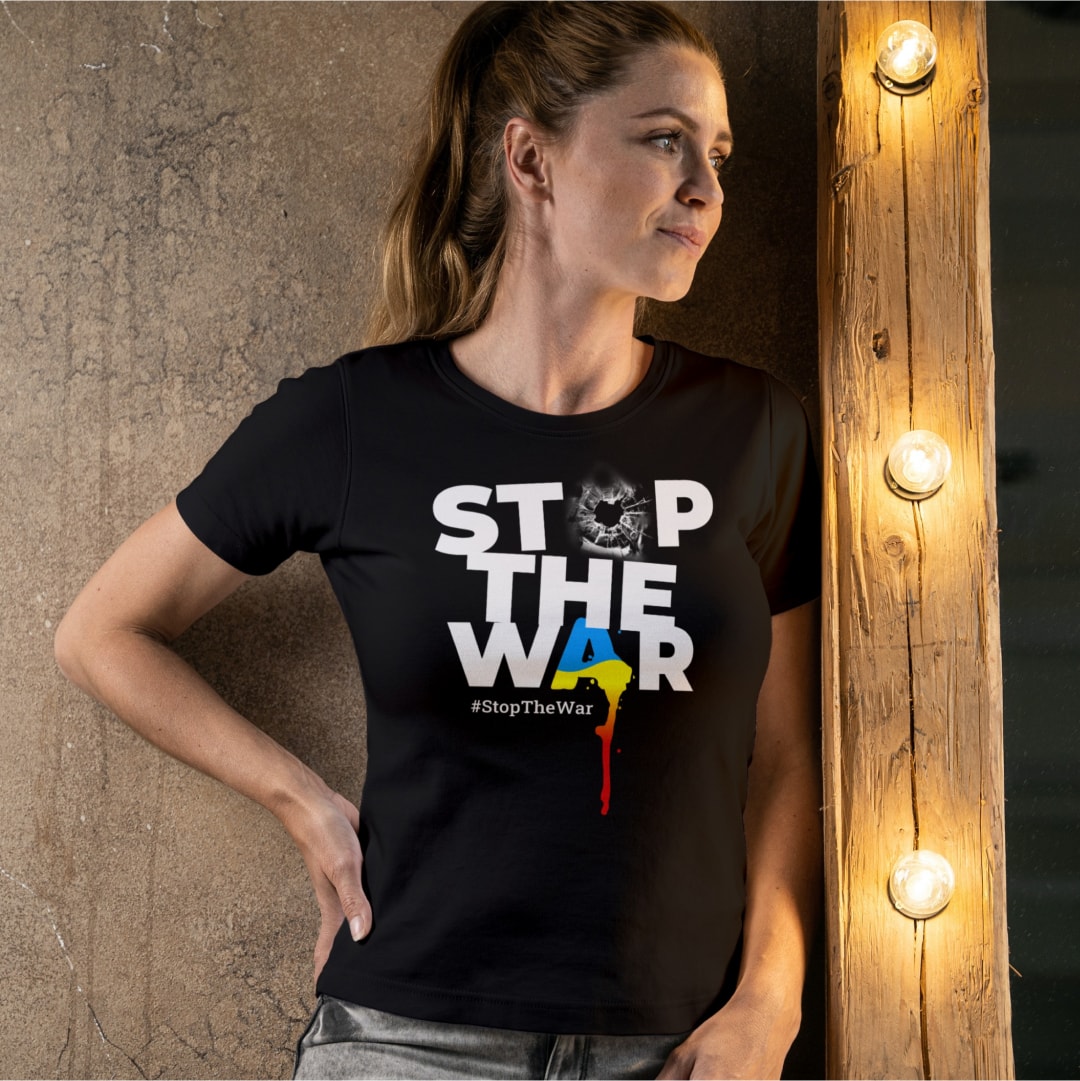 Stop The War in Ukraine T-Shirt - StopTheWar